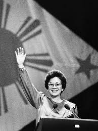 Corazon Aquino, 11th President of the Philippines and 1st woman President of an Asian nation.